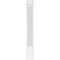 Ekena Millwork Fluted PVC Pilaster w/Standard Capital & Base, 7"W x 60"H x 2"P PILP07X060FL01-2 - alternate 3